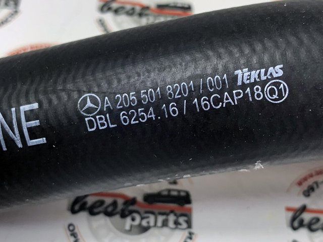 A2055018201 Mercedes Mangueira (cano derivado) do radiador de esfriamento superior