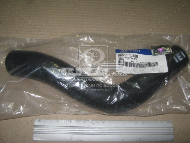 Mangueira (cano derivado) do radiador de esfriamento superior 254111J100 Hyundai/Kia