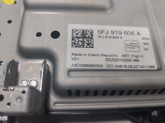  Mostrador multifuncional Seat Ibiza V hatchback (KJ1, KJG) (2017 - 2026) V