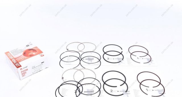 Kit de anéis de pistão de motor, STD. PRDAE493548000SET AMP/Paradowscy