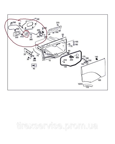 9608990350 Mercedes 