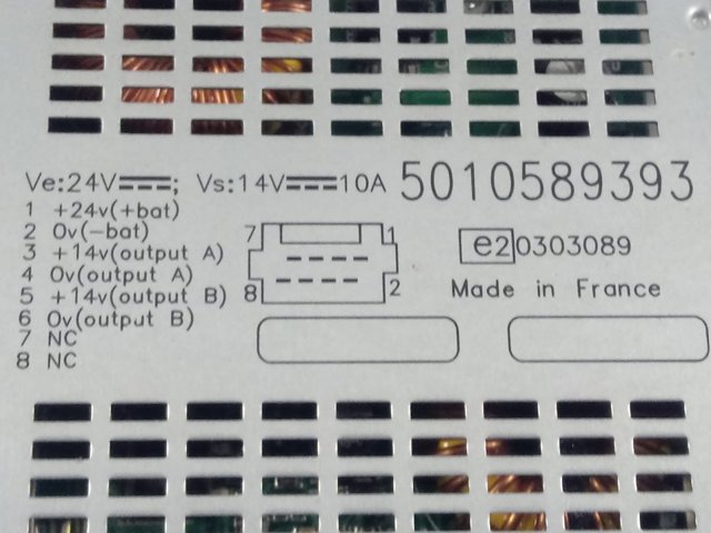  5010589393 Renault (RVI)