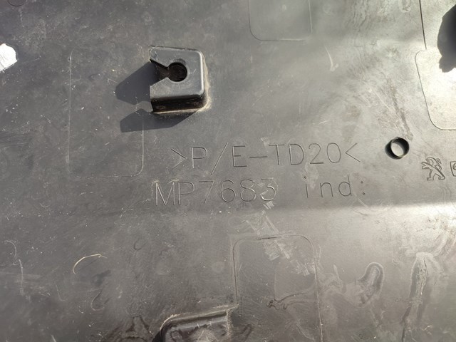 Compre 9820520680 Peugeot/Citroen Moldura da porta traseira esquerda inferior