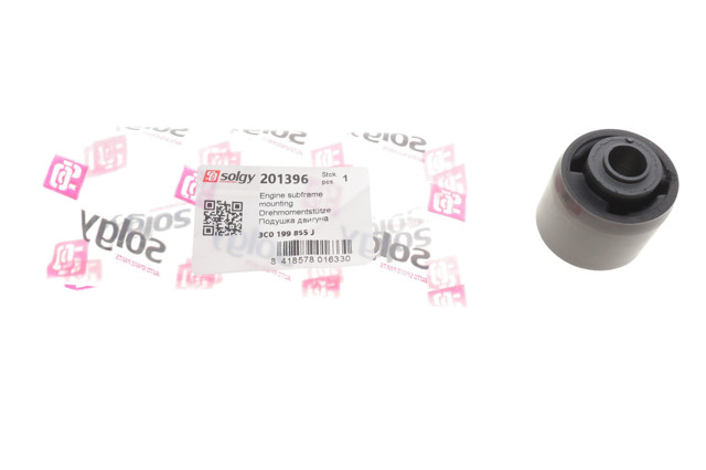 Coxim (suporte) traseiro de motor 201396 Solgy