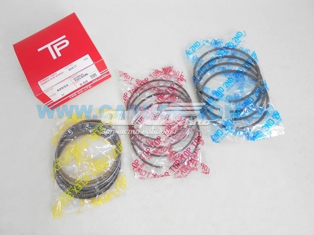 Kit de anéis de pistão de motor, 2ª reparação ( + 0,50) TPR 42033050 preço, a partir de 24,10 USD