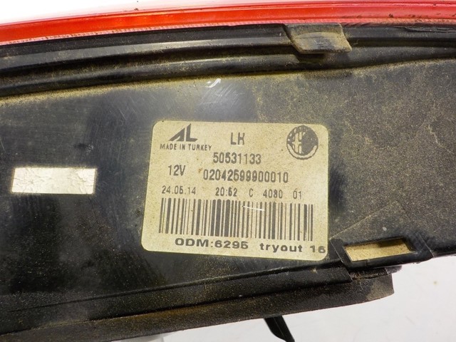Lanterna traseira esquerda interna 50531133 Fiat/Alfa/Lancia