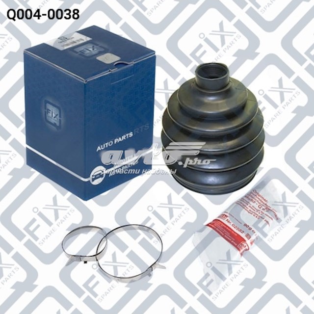 Q0040038 Q-fix Bota de proteção externa de junta homocinética do semieixo dianteiro
