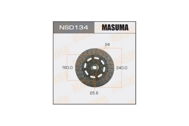 Disco de embraiagem NSD134 Masuma