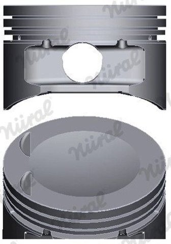 Pistão do kit para 1 cilindro, STD 8743850000 Nural