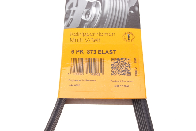 6PK873ELAST Continental/Siemens Correia dos conjuntos de transmissão