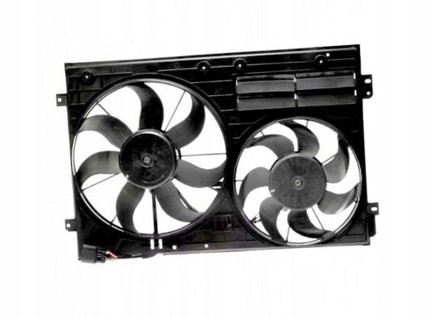 Compre 957823W2 Polcar Ventilador elétrico de esfriamento montado (motor + roda de aletas) direito