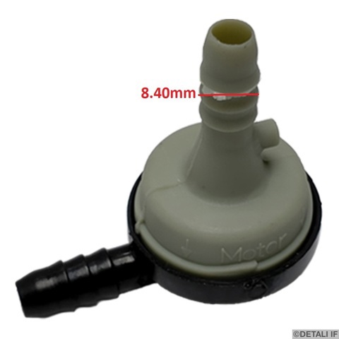 Válvula PCV de ventilação dos gases de cárter DF15850 Detali IF