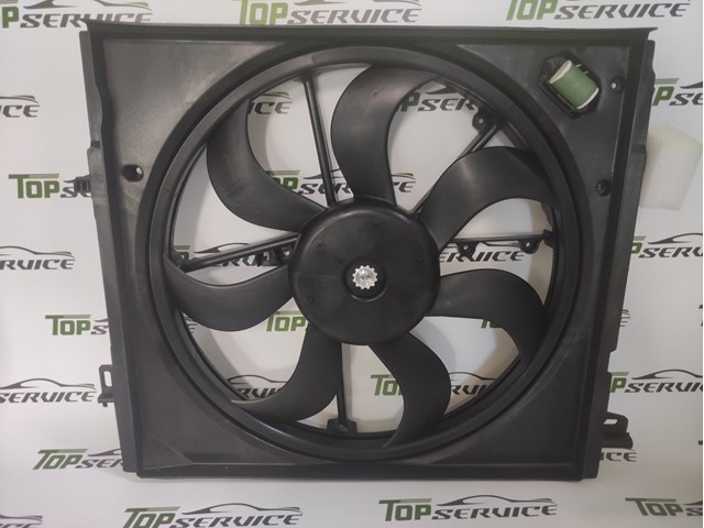 RDDS67083B Signeda Difusor do radiador de esfriamento, montado com motor e roda de aletas