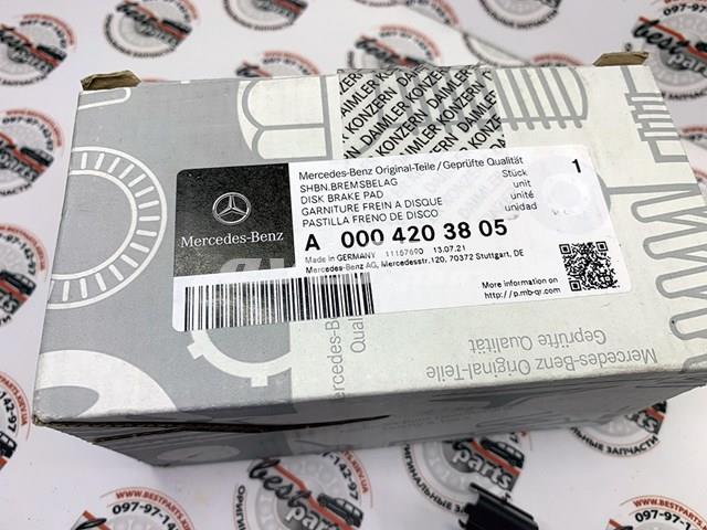Sapatas do freio traseiras de disco Mercedes A0004203805 preço, a partir de 55,92 USD