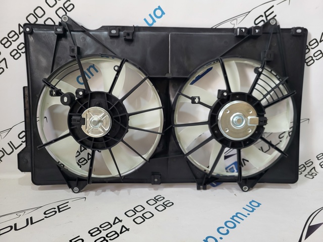 45X223W1 Polcar Difusor do radiador de esfriamento, montado com motor e roda de aletas