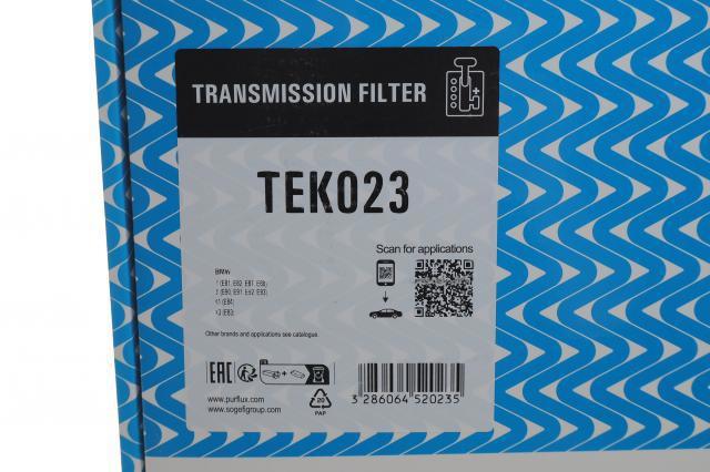 TEK023 Purflux Filtro da Caixa Automática de Mudança