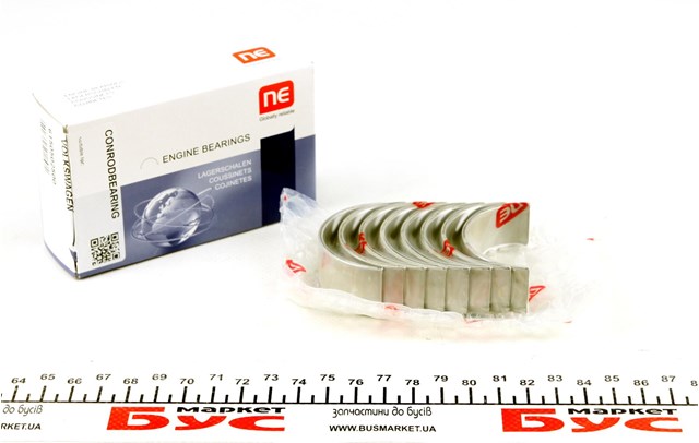Folhas inseridas de cambota de biela, kit, 1ª reparação ( + 0,25) 181050000115 NE/NPR
