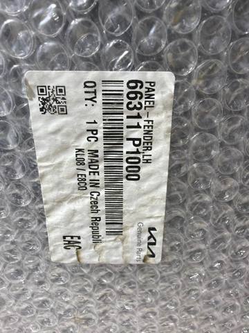 66311P1000 Hyundai/Kia Pára-lama dianteiro esquerdo