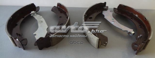 Sapatas do freio traseiras de tambor 986487270 Bosch