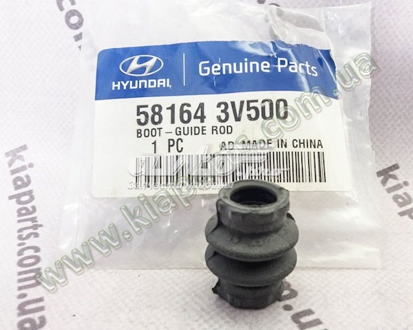 Bota de proteção de suporte guia do freio dianteiro Hyundai/Kia 581684H000 preço, a partir de 7,26 USD