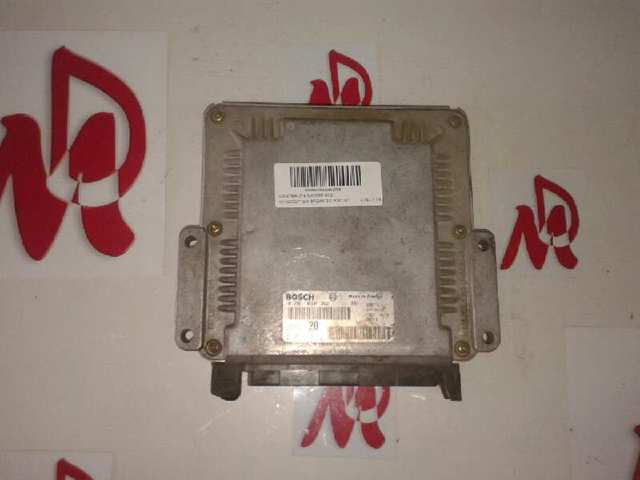 Módulo de direção (Centralina eletrônica) de motor 0281010362 Peugeot/Citroen
