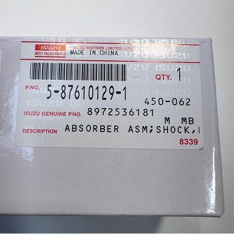 5876101291 Isuzu Amortecedor dianteiro