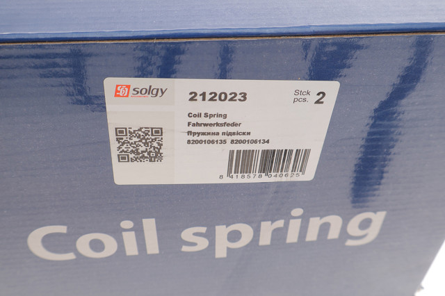 Mola dianteira 212023 Solgy