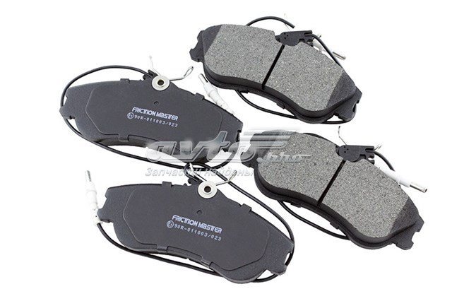 Sapatas do freio dianteiras de disco MKD1190 Friction Master