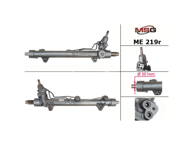 Cremalheira da direção MSG Rebuilding ME219R