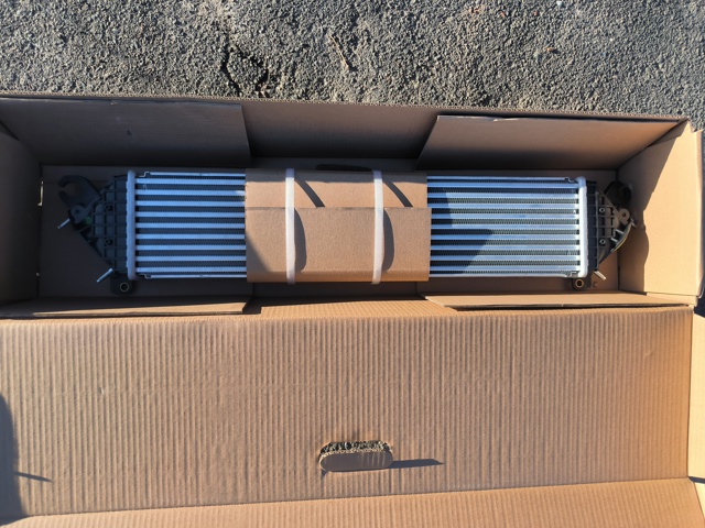 Radiador de intercooler 45K2J81 Polcar