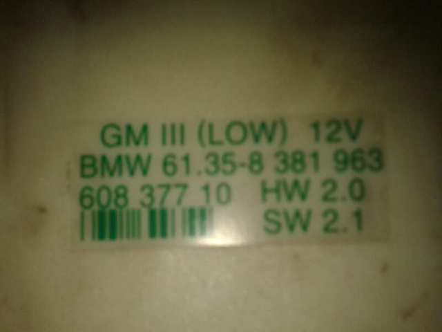  Unidade de conforto BMW 5 carrinha (E39) (1997 - 2004) 