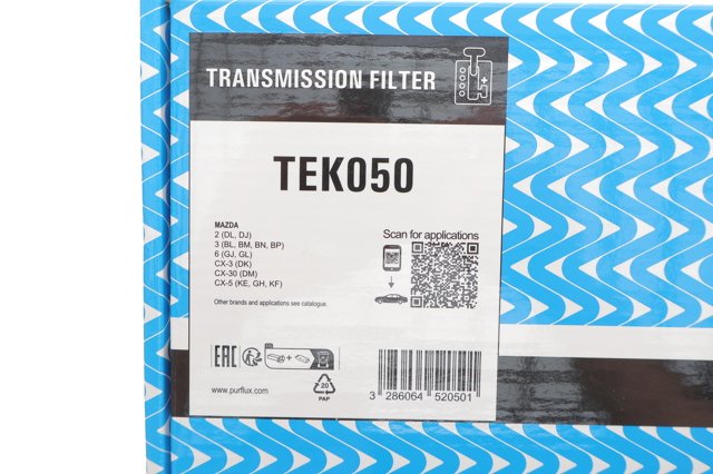 TEK050 Purflux Filtro da Caixa Automática de Mudança