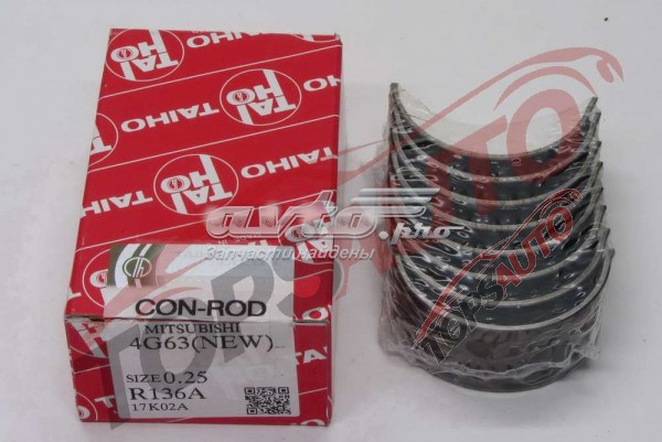 Folhas inseridas de cambota de biela, kit, 1ª reparação ( + 0,25) Taiho R136A025 preço, a partir de 13,45 USD