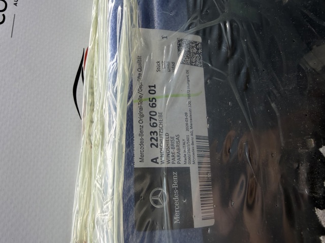 Pára-brisas A2236706501 Mercedes
