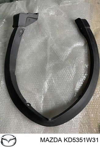 Compre KD5351W31 Mazda Expansor (placa sobreposta) de arco do pára-lama dianteiro esquerdo