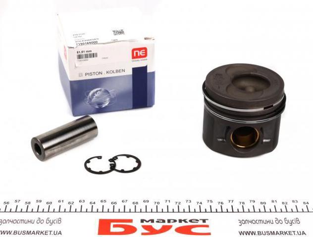 130050001621 NE/NPR Pistão do kit para 1 cilindro, 2ª reparação ( + 0,50)