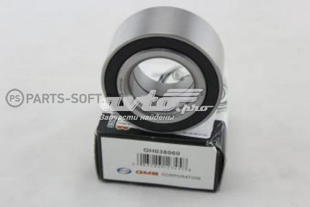 Rolamento de cubo dianteiro GH038060 GMB