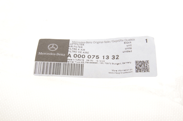 Filtro de combustível 0000751332 Mercedes