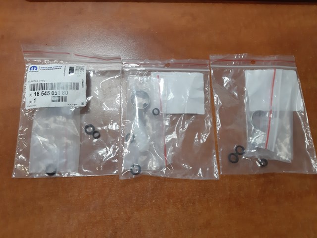 Kit de reparação do injetor 1654505180 Peugeot/Citroen