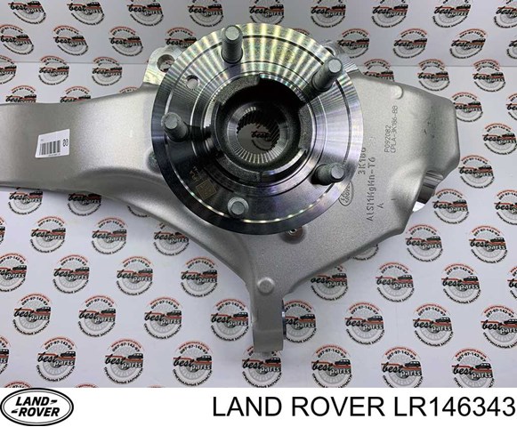 Pino moente (extremidade do eixo) dianteiro esquerdo LR146343 Land Rover