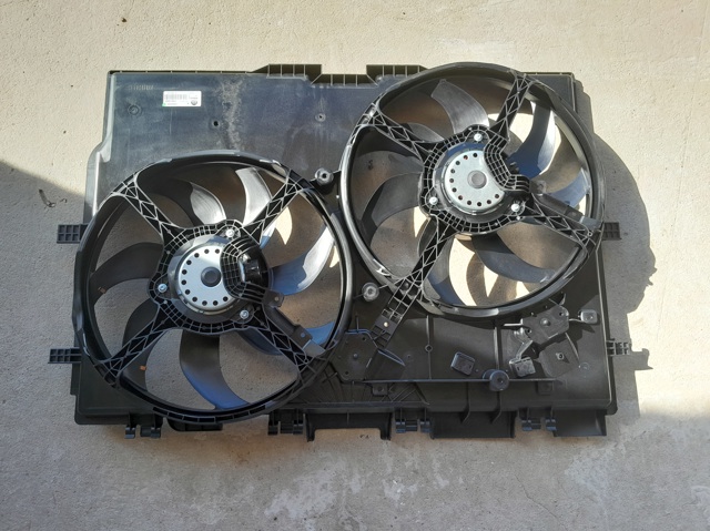 Compre 1671896380 Peugeot/Citroen Difusor do radiador de esfriamento, montado com motor e roda de aletas