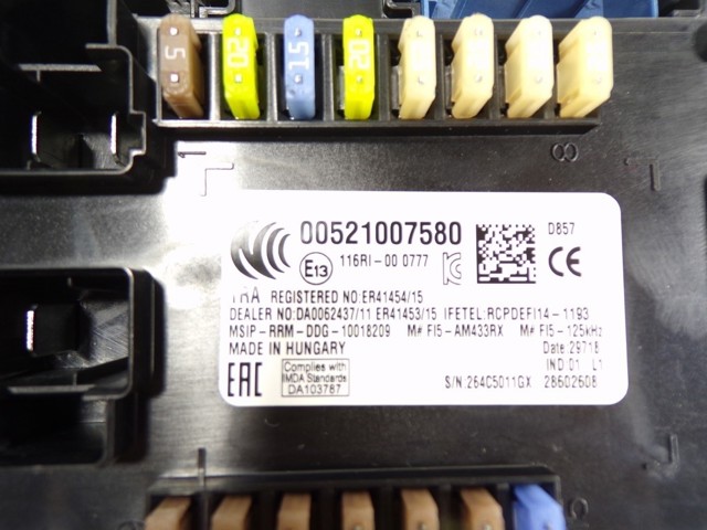 Unidade de conforto para Fiat Tipo EGEA 356