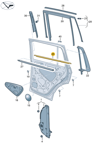  VAG 5NN839476AVNH preço, a partir de 115,93 USD