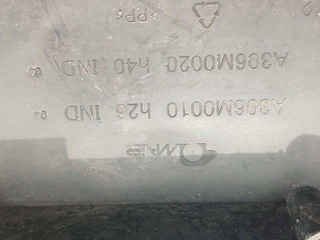 9816809580 Peugeot/Citroen Proteção do pára-choque dianteiro
