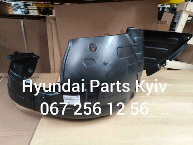868122M500 Hyundai/Kia Guarda-barras direito do pára-lama dianteiro