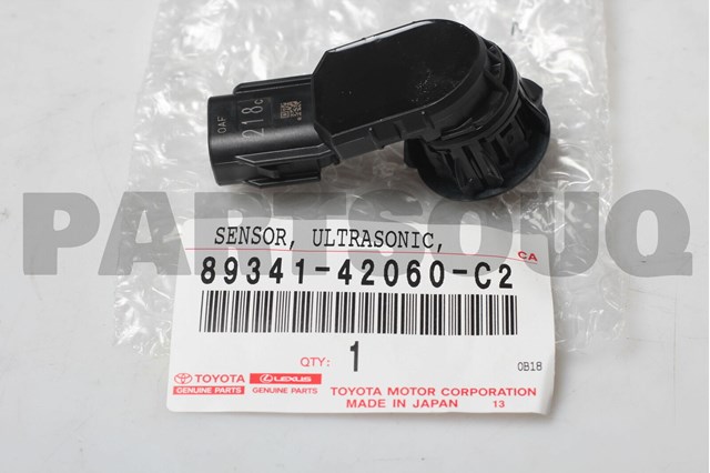 8934142060C2 Toyota Sensor dianteiro lateral de sinalização de estacionamento (sensor de estacionamento)
