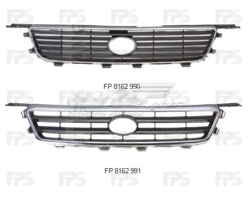 Grelha do radiador FPS FP8162990 preço, a partir de 86,73 USD