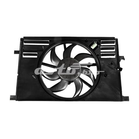 Difusor do radiador de esfriamento, montado com motor e roda de aletas 68363855AA Chrysler