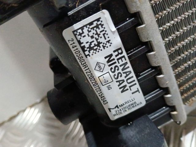Radiador de esfriamento de motor Renault (RVI) 214105803R