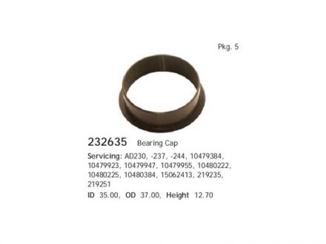Bucha do gerador 232635 Cargo